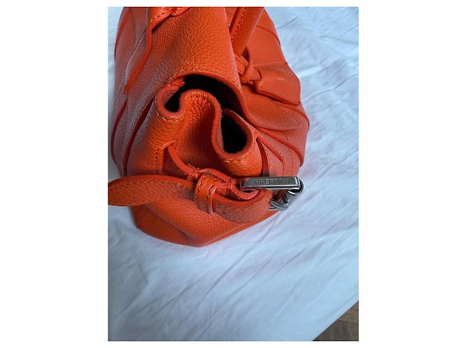 Mulberry Bayswater Borsa Tote in Pelle Arancione - vista 4