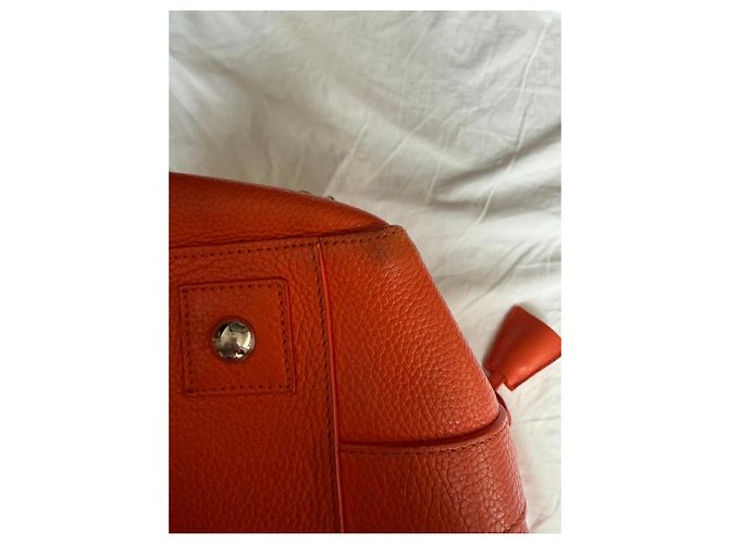 Mulberry Bayswater Borsa Tote in Pelle Arancione - vista 8