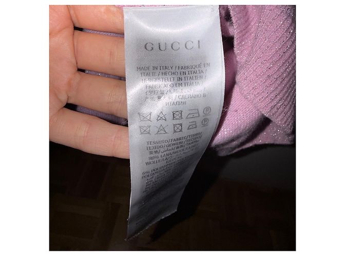 Jersey de lana rosa Gucci - vista 4