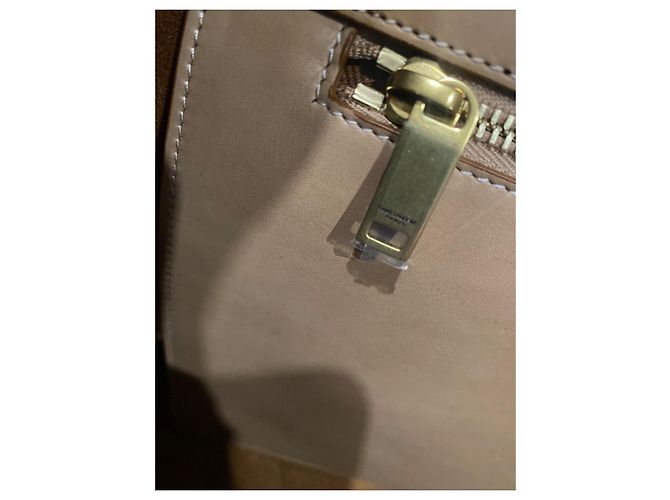 Shopping Monogramme Yves Saint Laurent Rive Gauche Leder-Shopper Beige - Ansicht 4