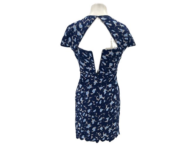 Vestido de renda azul Sandro - vista 2
