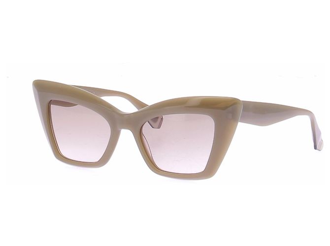 Autre Marque Gafas de Sol "Rosalie" kaki Caqui - vista 2