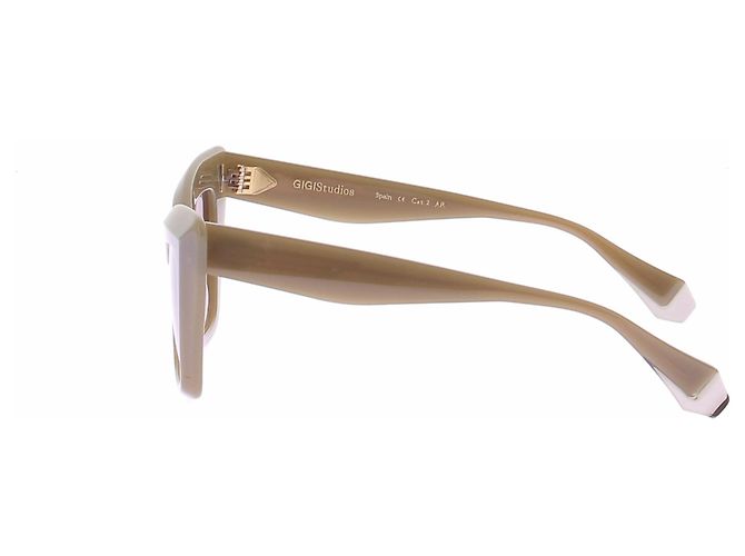 Autre Marque Gafas de Sol "Rosalie" kaki Caqui - vista 3