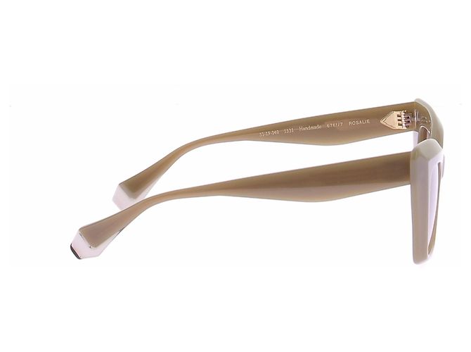 Autre Marque Gafas de Sol "Rosalie" kaki Caqui - vista 4