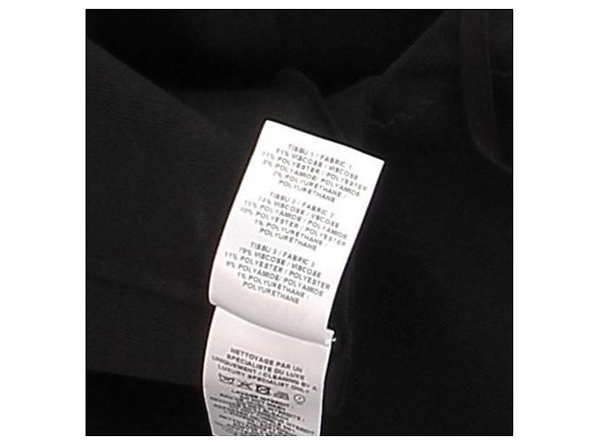 Falda negra de encaje Alaïa Negro - vista 7