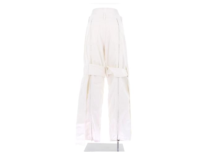 Vaqueros blancos de algodón Phoebe Philo Talla 34 - vista 2