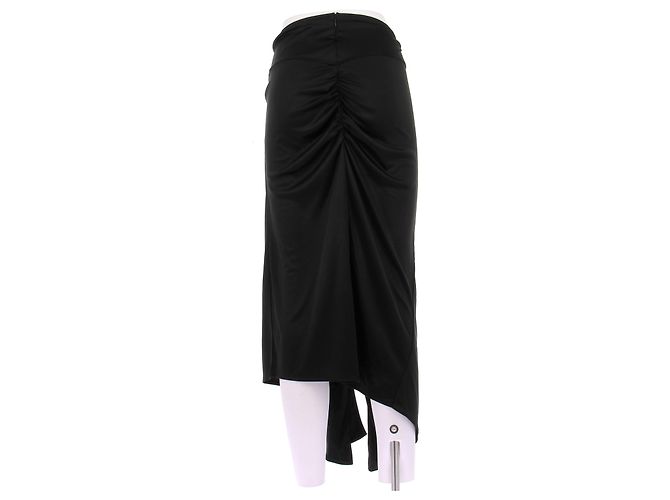 Falda de algodón negra Paco Rabanne x H&M Negro - vista 2