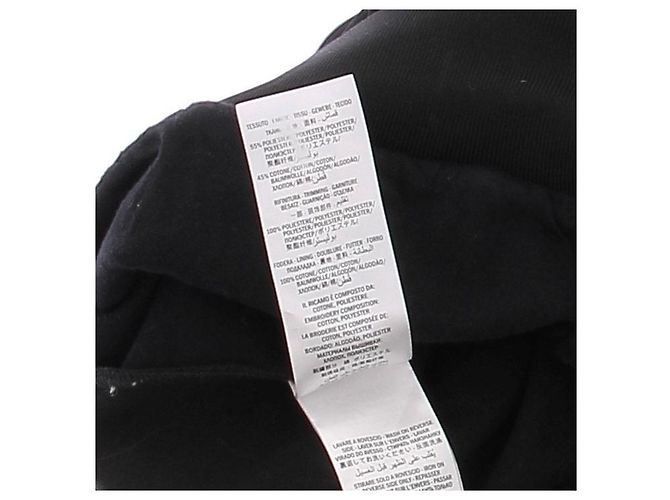 Gucci Sudadera negra con capucha bordada Negro - vista 5