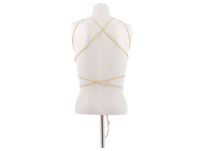 Autre Marque Falda y top de bikini dorado - vista 2