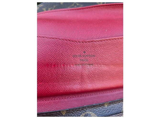 Pochette Félicie Portafoglio Louis Vuitton Monogram Pochette Felicie Marrone - vista 5