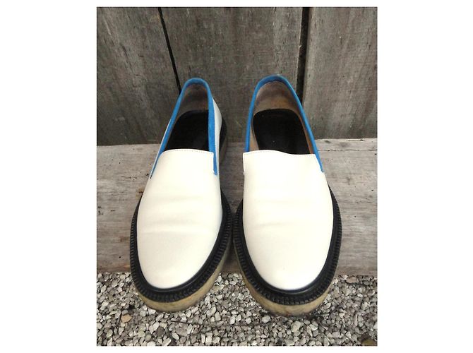 Mocassini Adieu Paris in pelle bianca Bianco - vista 4