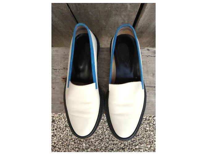 Mocassini Adieu Paris in pelle bianca Bianco - vista 9