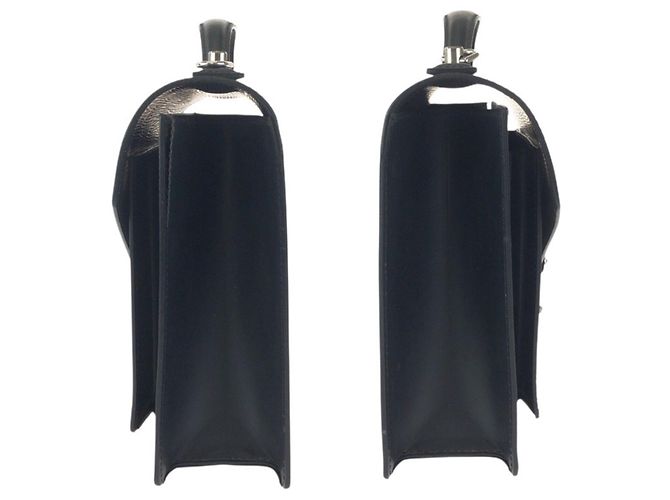 Louis Vuitton Epi Monceau Black Leather Shoulder Bag - view 8