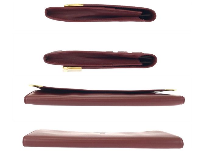 Clutch Cartier Must Line Bordeaux Bordò - vista 10