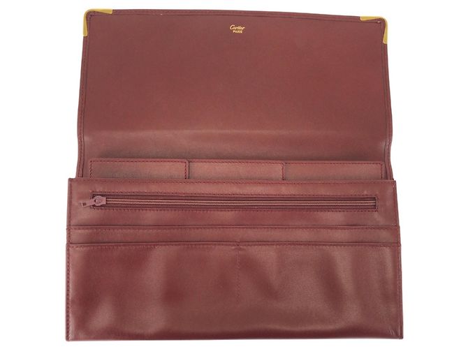 Clutch Cartier Must Line Bordeaux Bordò - vista 7