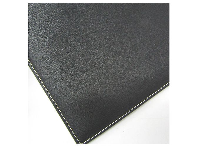 Clutch in pelle Anagram Loewe Nero - vista 10