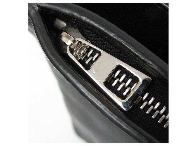 Clutch in pelle Anagram Loewe Nero - vista 11