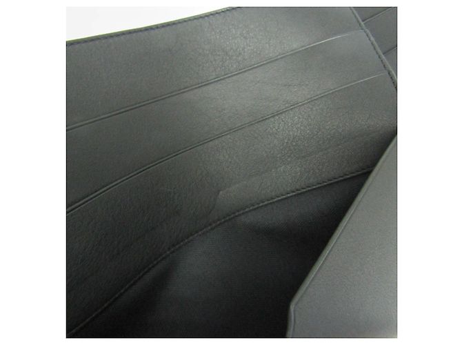 Clutch in pelle Anagram Loewe Nero - vista 12
