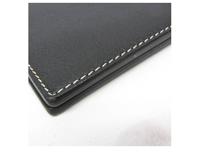 Clutch in pelle Anagram Loewe Nero - vista 5