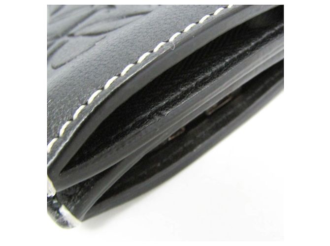 Clutch in pelle Anagram Loewe Nero - vista 8