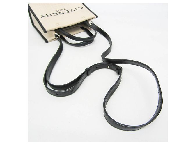 Mini bolso Givenchy G Tote Negro Beige - vista 10