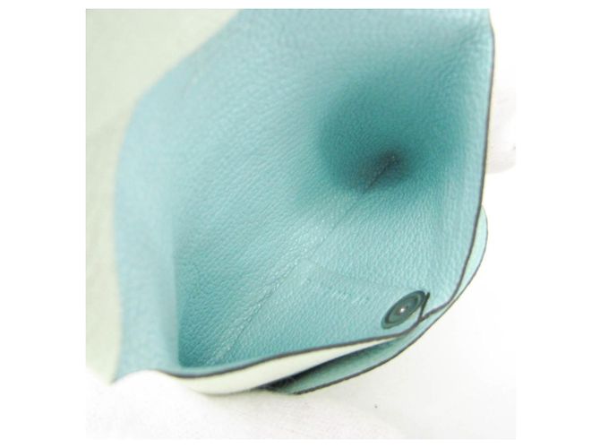 Hermès Monedero Hermes Bastia Verso Verde claro Azul claro - vista 4