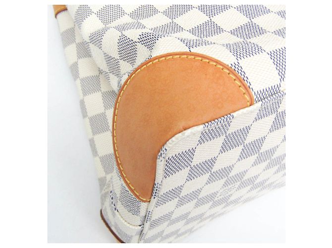 Borsa Louis Vuitton Damier Hampstead PM Blu - vista 6