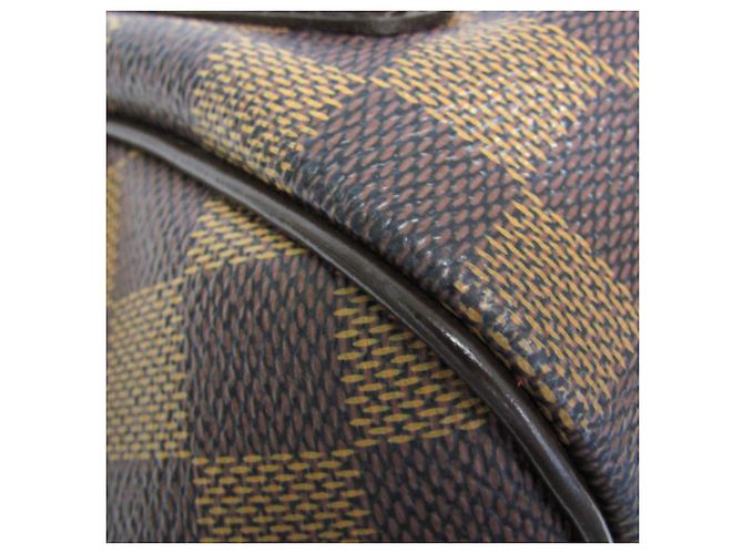 Borsa a Spalla Louis Vuitton Damier Rivington PM N41157 Damier ebene - vista 4