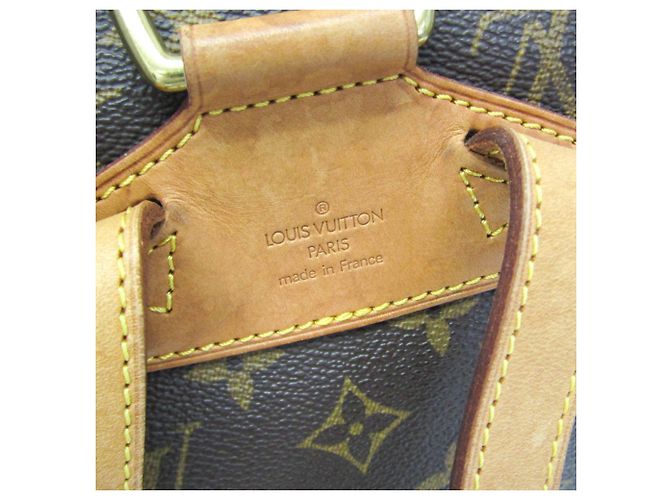 Zaino da donna Louis Vuitton Monogram Montsouris MM M51136 Marrone - vista 15