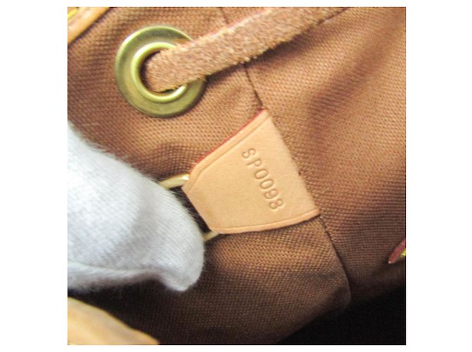 Zaino da donna Louis Vuitton Monogram Montsouris MM M51136 Marrone - vista 16