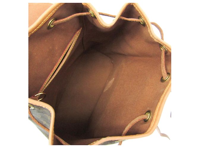 Zaino da donna Louis Vuitton Monogram Montsouris MM M51136 Marrone - vista 3