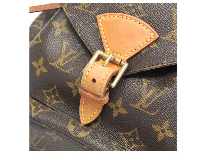 Zaino da donna Louis Vuitton Monogram Montsouris MM M51136 Marrone - vista 8