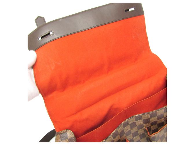 Borsa a tracolla Louis Vuitton Damier N42270 Damier ebene - vista 15