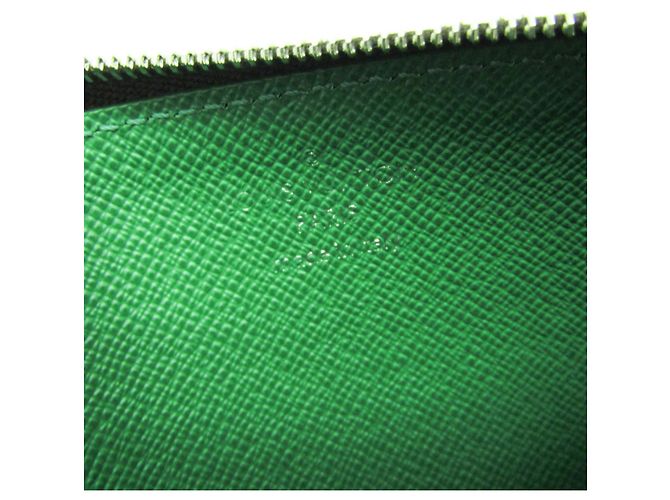 Louis Vuitton Monogram Macassar Tarjetero M82913 Castaño Verde - vista 12