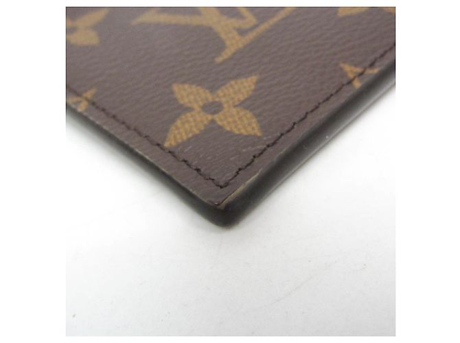 Louis Vuitton Monogram Macassar Tarjetero M82913 Castaño Verde - vista 5