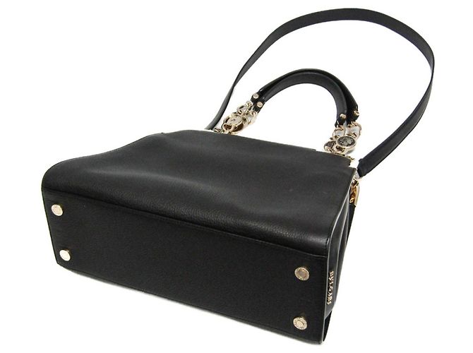 Bulgari Borsa in pelle da donna Bvlgari Monete Nero - vista 2