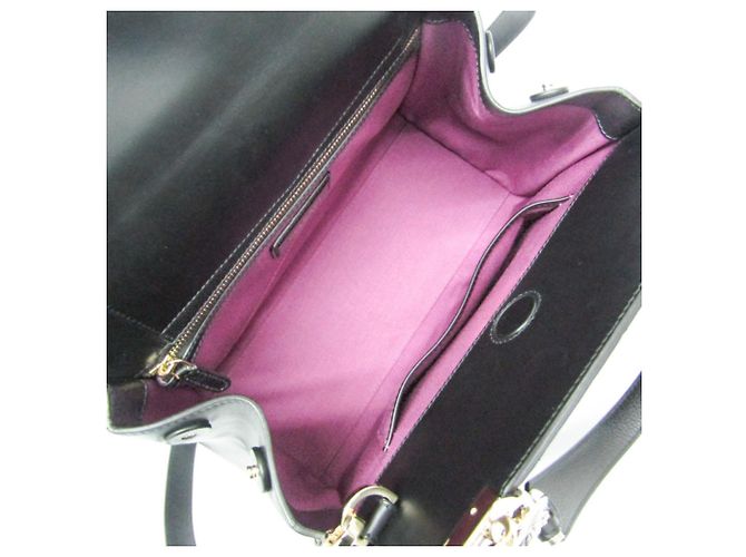 Bulgari Borsa in pelle da donna Bvlgari Monete Nero - vista 3