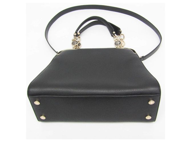 Bulgari Borsa in pelle da donna Bvlgari Monete Nero - vista 5