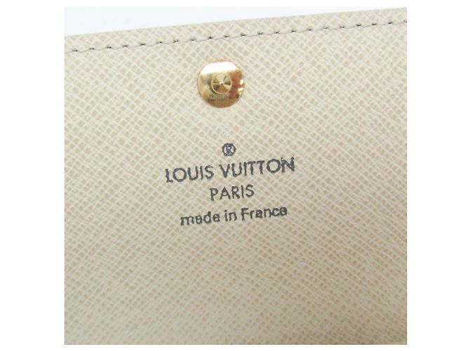 Portallaves 6 llaves Louis Vuitton Damier Azur - vista 10
