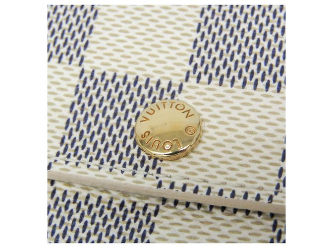 Portallaves 6 llaves Louis Vuitton Damier Azur - vista 7