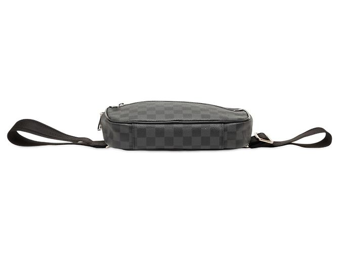 Louis Vuitton Nero Damier Graphite Ambler - vista 3
