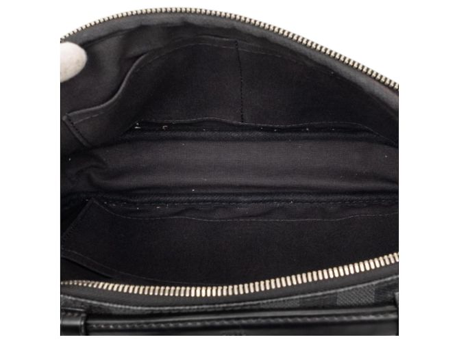 Louis Vuitton Nero Damier Graphite Ambler - vista 4
