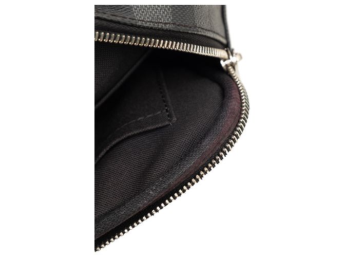 Louis Vuitton Nero Damier Graphite Ambler - vista 6