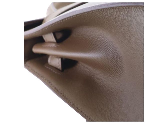 Hermès Kelly Sellier II 28 in Veau Madame marrone Marrone scuro - vista 13