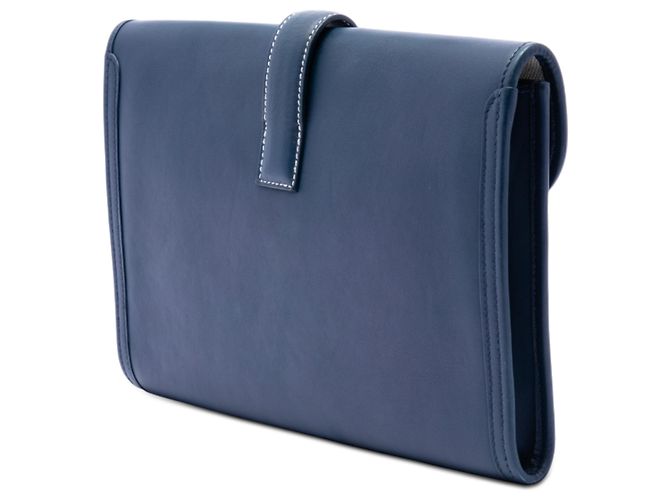 Hermès Blue Swift Jige 29 Blu navy - vista 2
