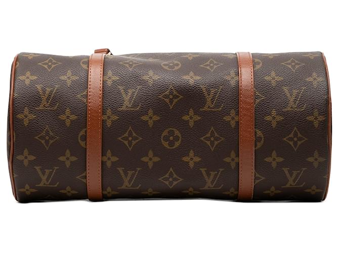 Louis Vuitton Marrone Monogram Papillon 30 - vista 3