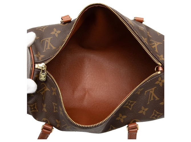 Louis Vuitton Marrone Monogram Papillon 30 - vista 4