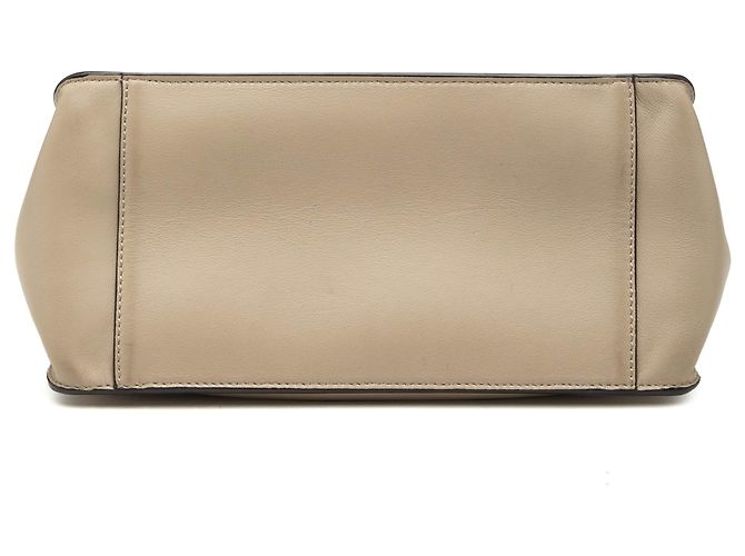 Borsa satchel Fendi Beige Vitello Grace e scamosciato - vista 3