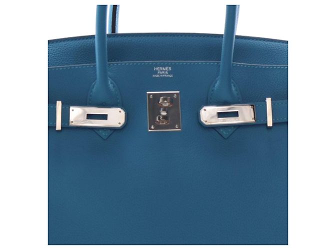 Hermès Blue Togo Birkin Retourne 30 - vista 10