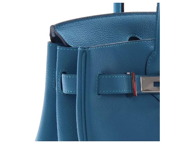 Hermès Blue Togo Birkin Retourne 30 - vista 11